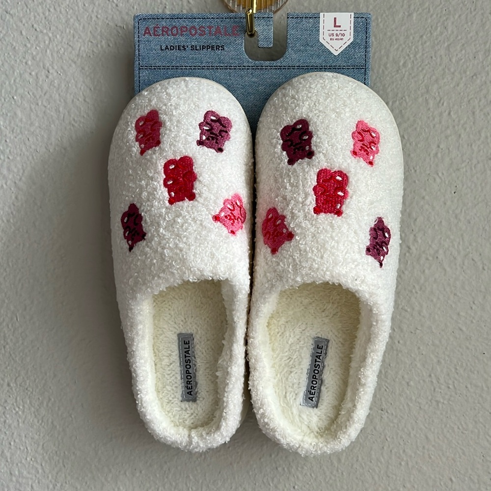 Aeropostale Gummy Bears Slippers